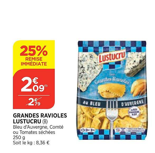 grandes ravioles lustucru