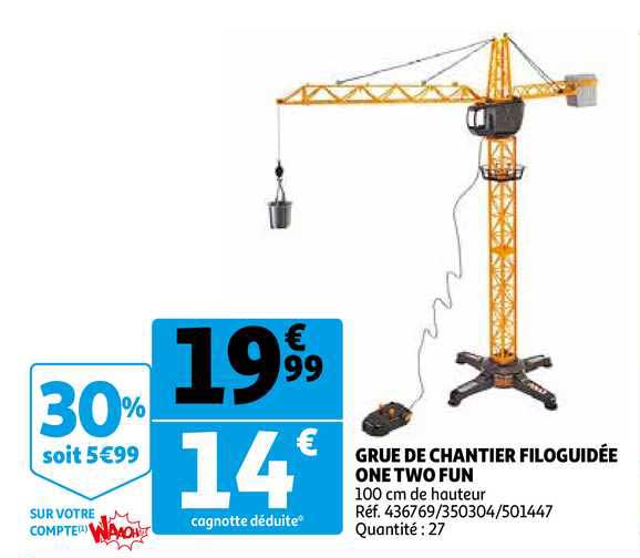 grue de chantier filoguidée one two fun