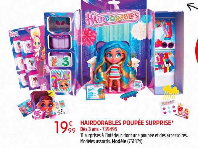 hairdorables poupés surprise