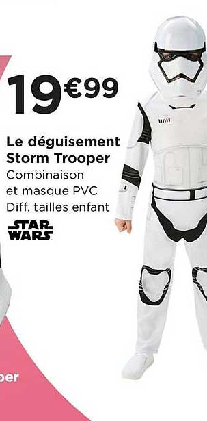 le déguisement storm trooper