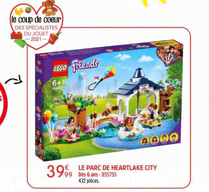 le parc de heartlake city lego