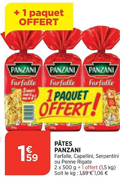 Pâtes Panzani