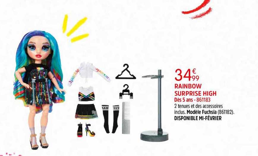 rainbow surprise high