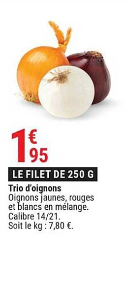 trio d'oignons