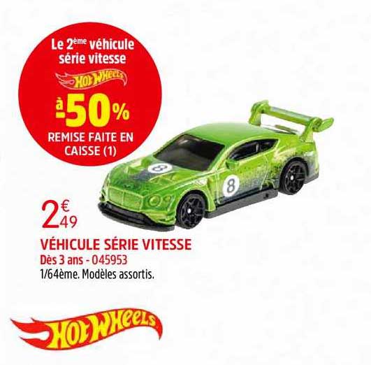 véhicule série vitesse hot wheels
