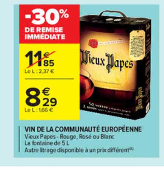 vin de la communauté européenne