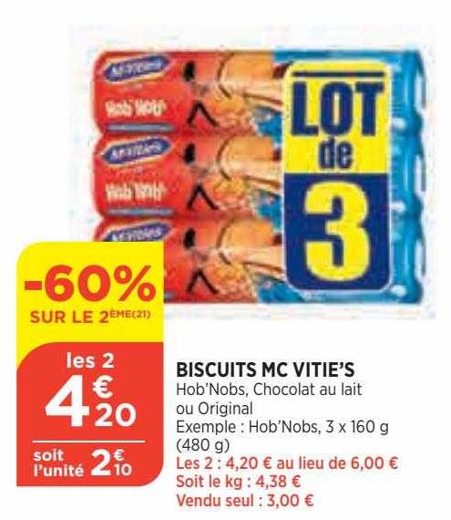 biscuits mc vitie's