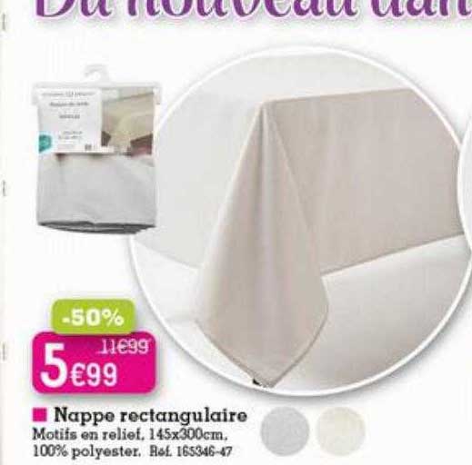 Nappe Rectangulaire