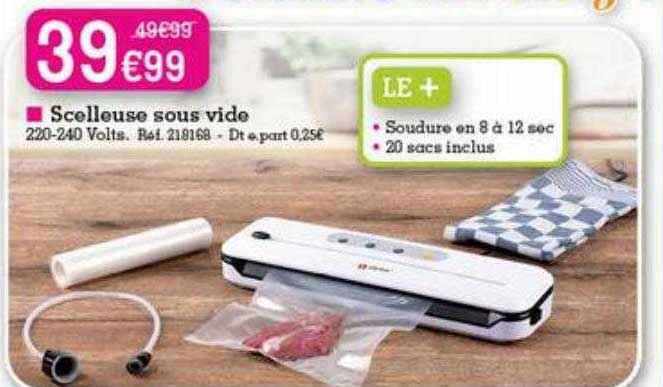 scelleuse sous vide