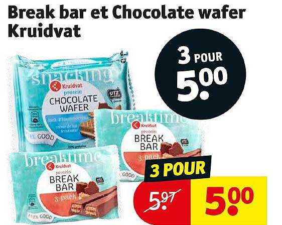 Break Bar Et Chocolate Wafer Kruidvat