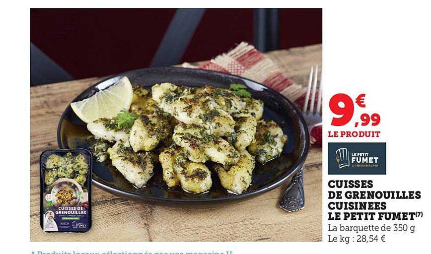 cuisses de grenouilles cuisinées le petit fumet
