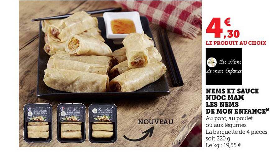 nems et sauce nuoc mam les nems de mon enfance