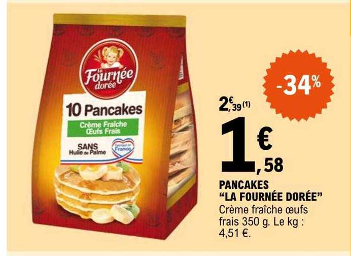 pancakes "la fournée dorée"