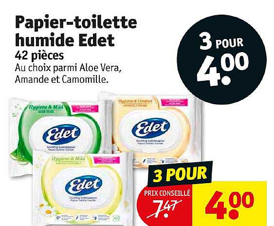 papier-toilette humide edet