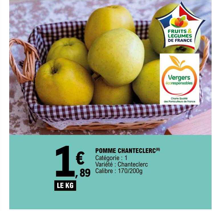 pomme chanteclerc