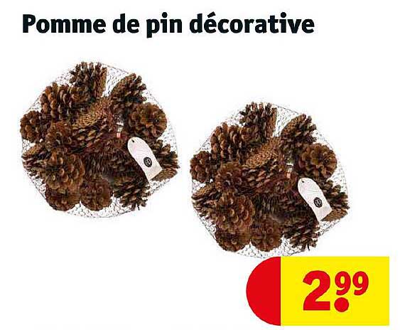 Pomme De Pin Décorative