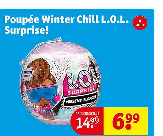 poupée winter chill l.o.l. surprise!