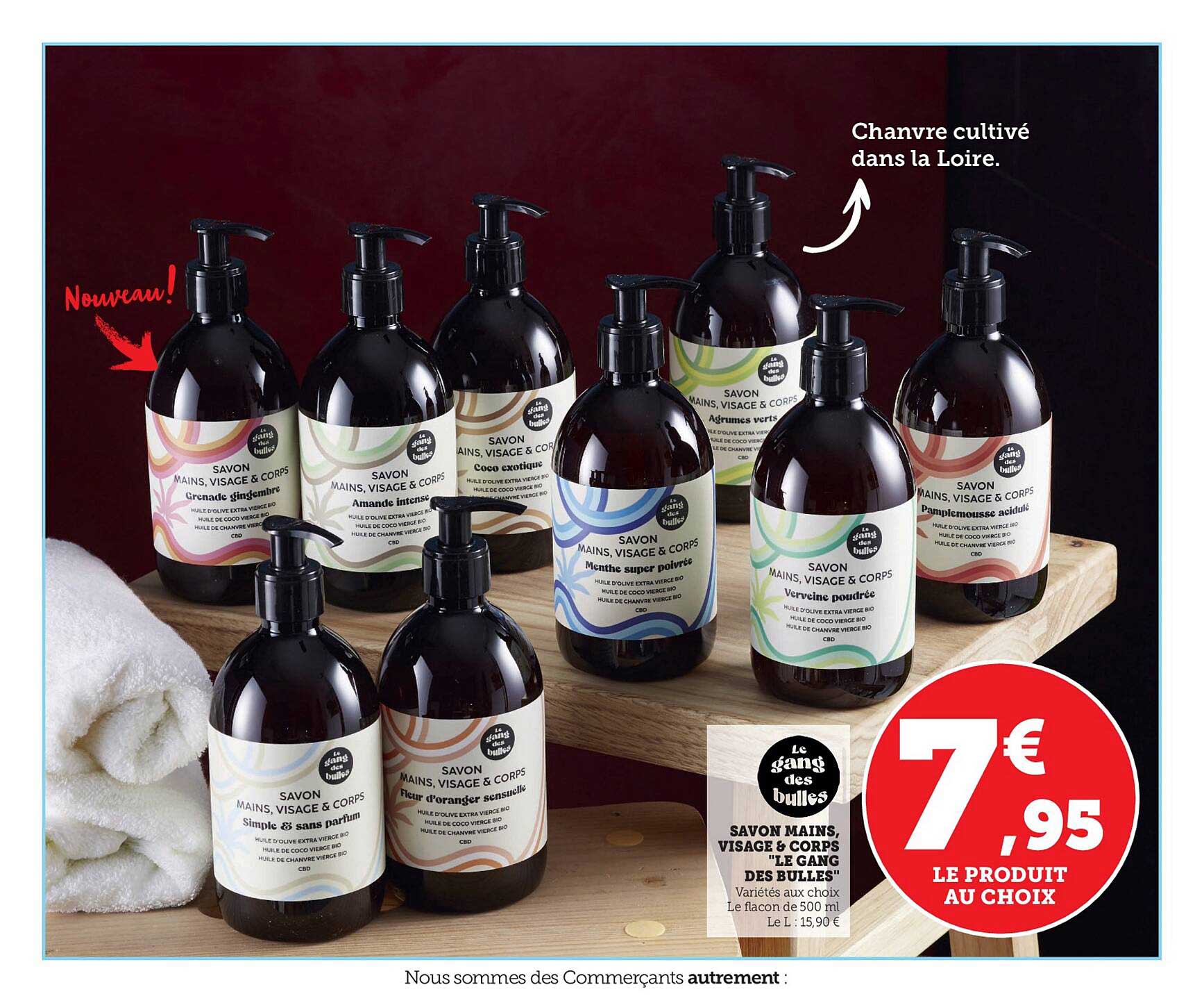 savon mains visage & corps "le gang des bulles"