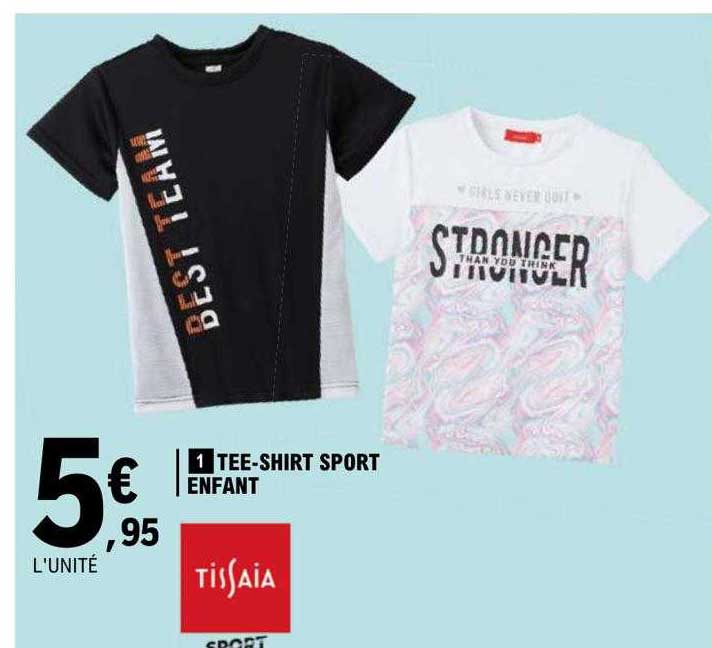 Tee-shirt Sport Enfant Tissaia