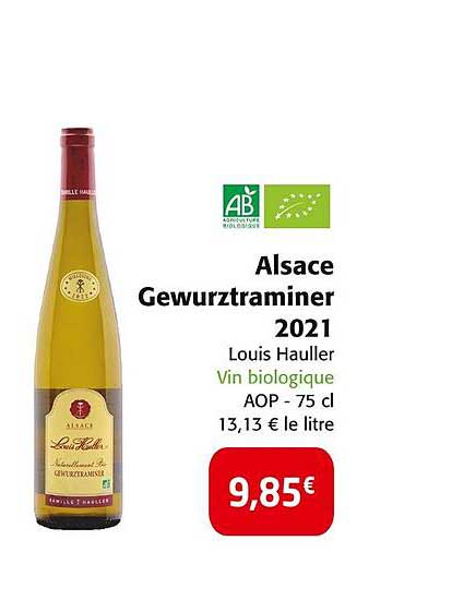 alsace gewurztraminer 2021 louis hauller