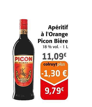 apéritif à l'orange picon bière
