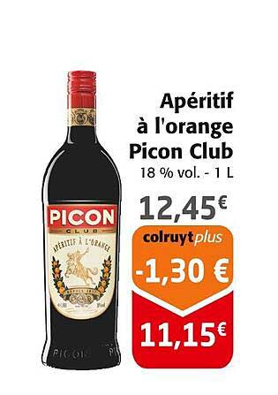 apéritif à l'orange picon club