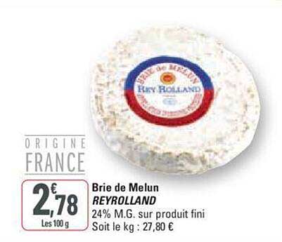 brie de melun reyrolland