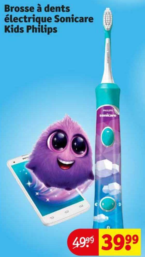 brosse à dents électrique sonicare kids philips