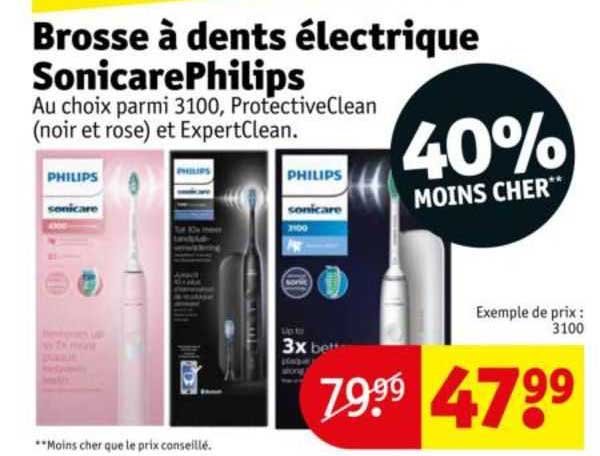 brosse à dents électrique sonicare philips