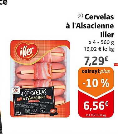 cervelas à l'alsacienne iller