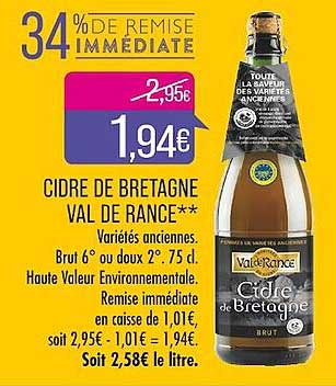 cidre de bretagne val de rance**