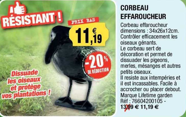corbeau effaroucheur