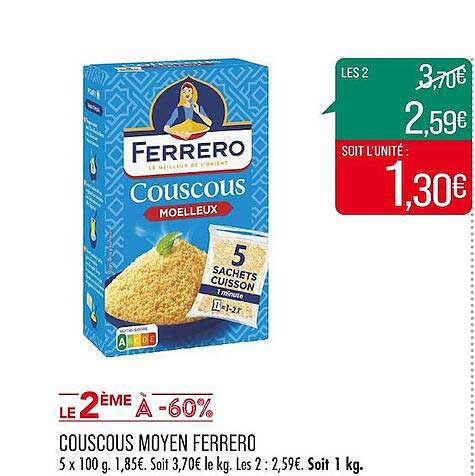Couscous Moyen Ferrero