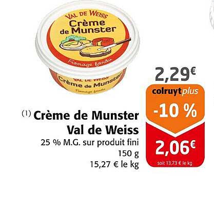 crème du munster val de weiss