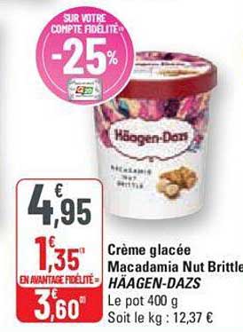 crème glacée macadamia nut brittle häagen-dazs
