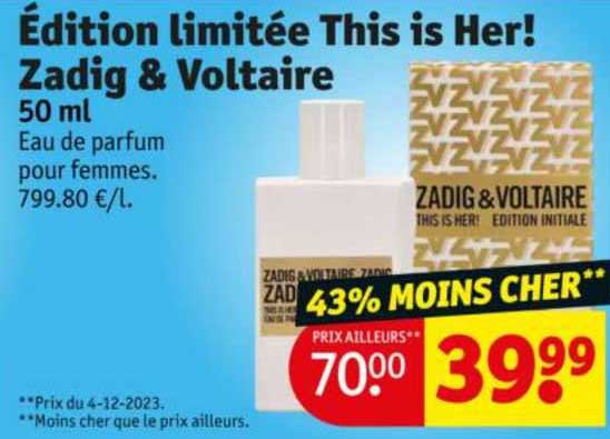 édition limitée this is her! zadig & voltaire