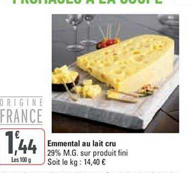 Emmental Au Lait Cru