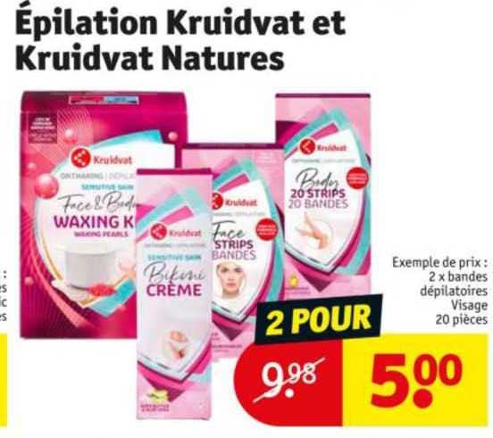 épilation Kruidvat Et Kruidvat Natures