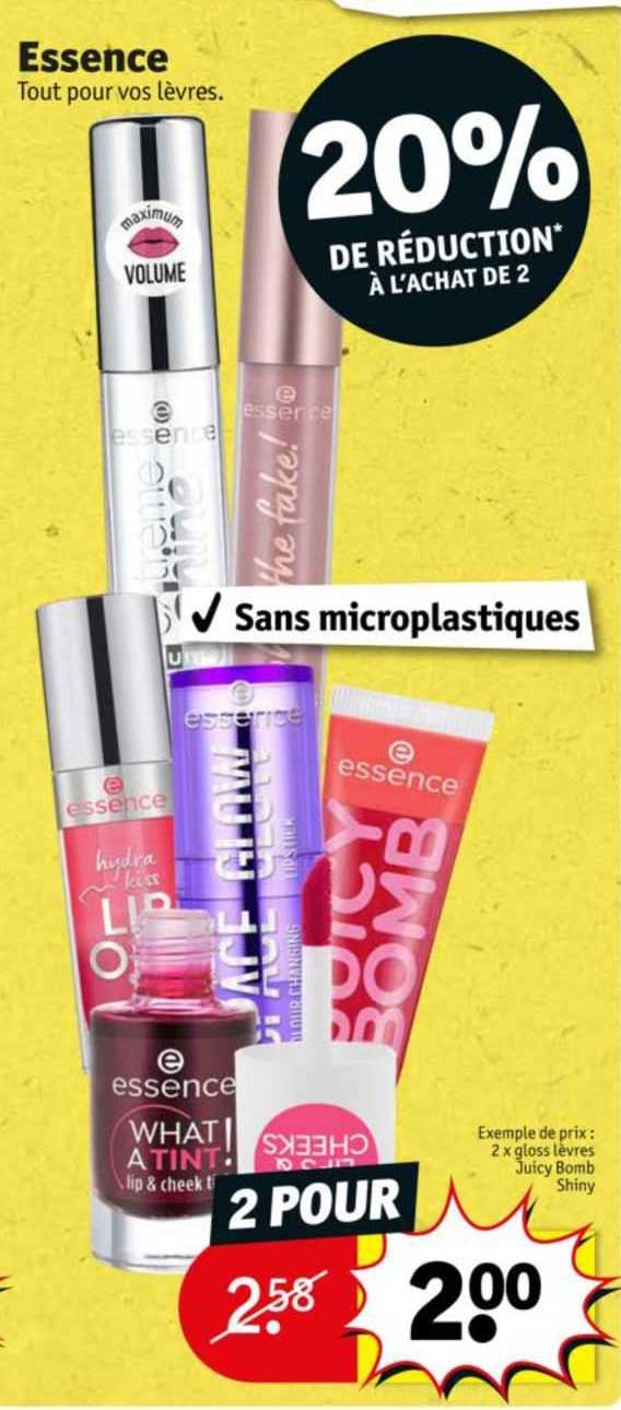 essence tout pour vos lèvres