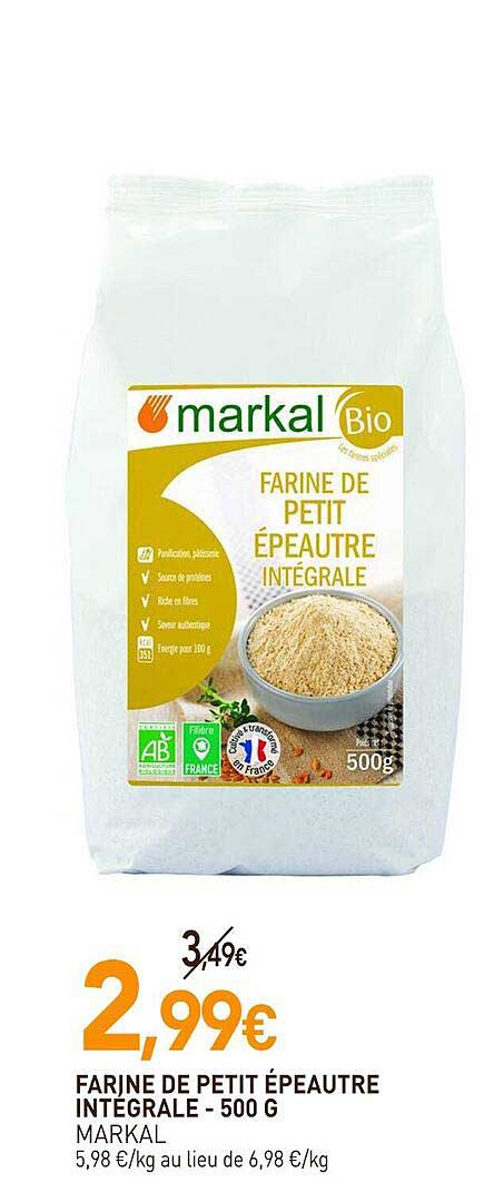 Farine De Petit épeautre Intégrale