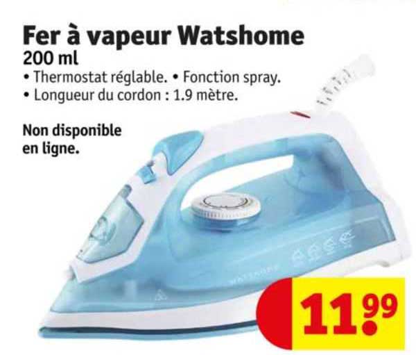 Fer à Vapeur Watshome 200 Ml