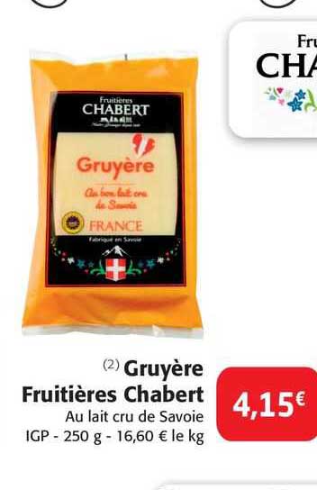 gruyère fruitières chabert