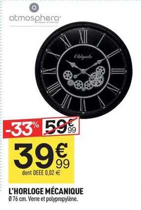 l'horloge mécanique