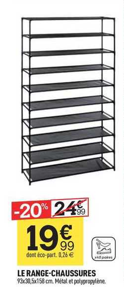 le range-chaussures