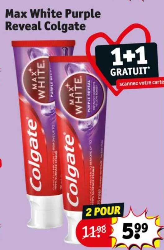 max white purple reveal colgate