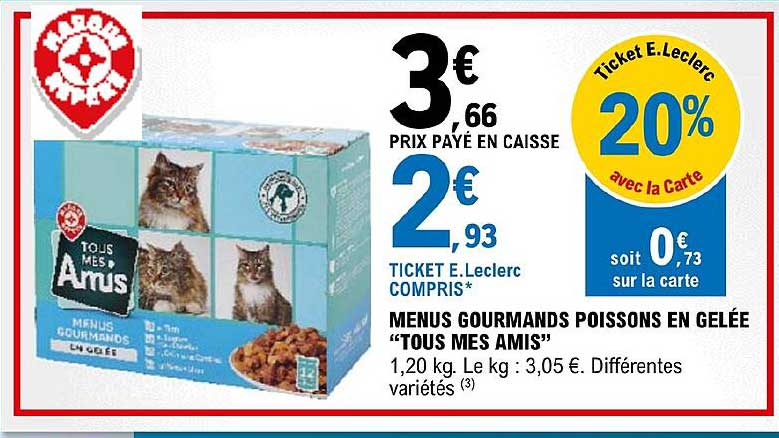 menus gourmands poissons en gelée "tous mes amis"