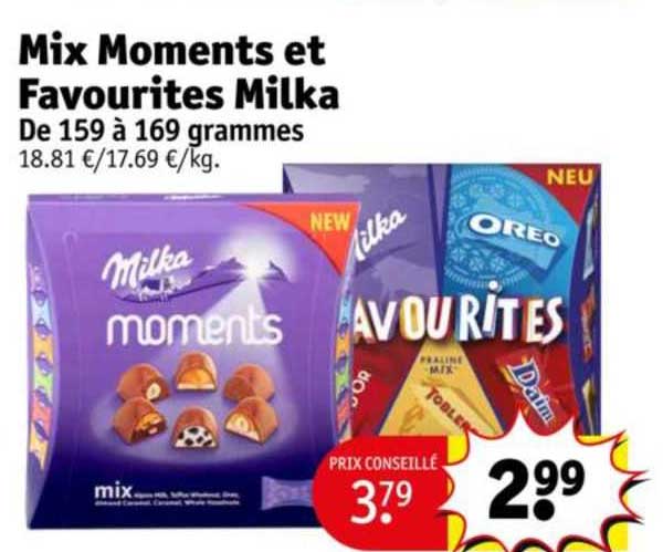 Mix Moments Et Favourites Milka