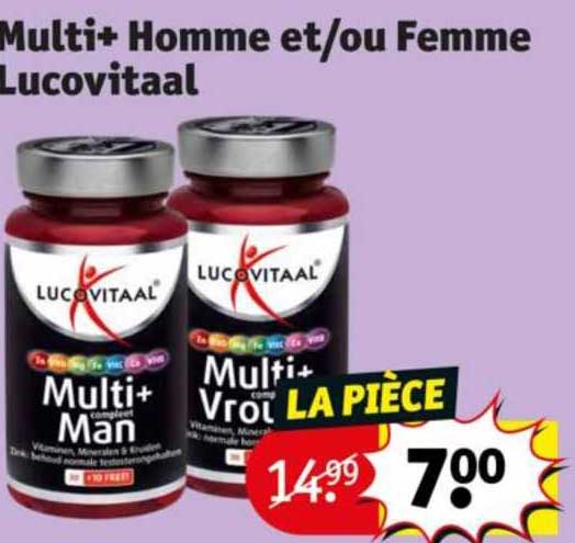 multi+ homme et/ou femme lucovitaal