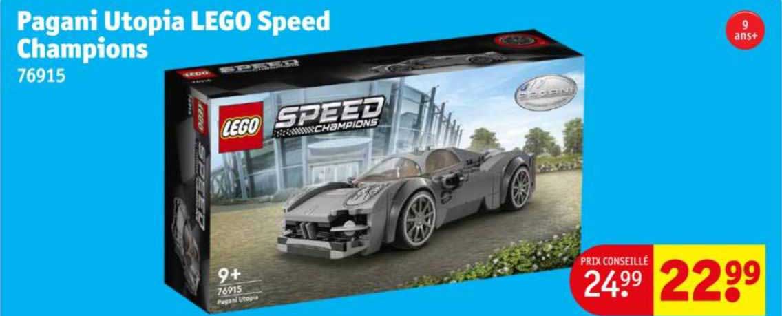 pagani utopia lego speed champions
