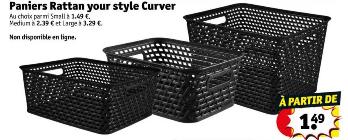 paniers rattan your style curver